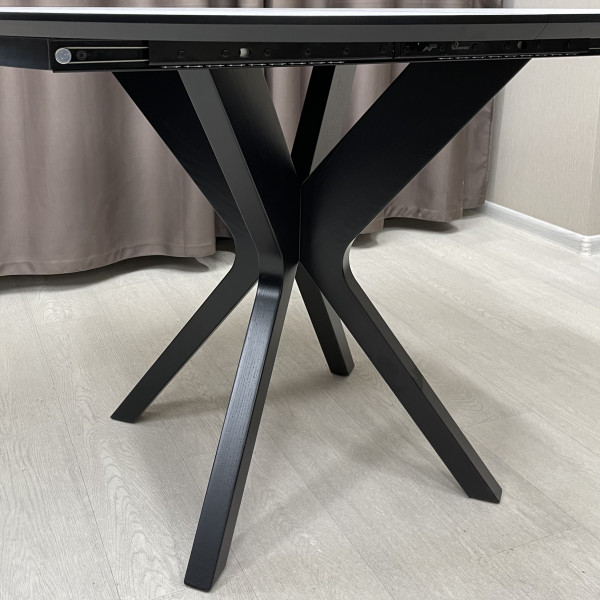 Round folding table HPL NEO made of HPL