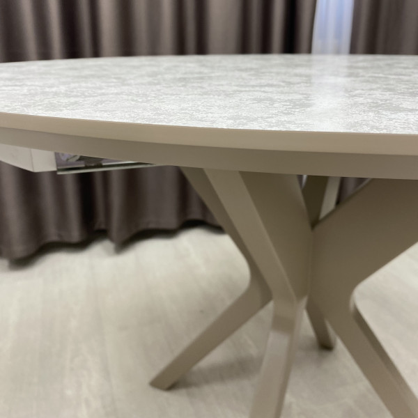 Round folding table HPL NEO made of HPL