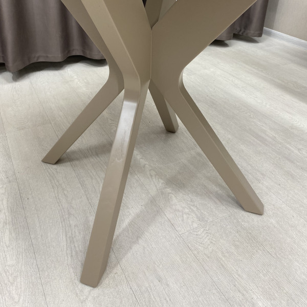 Round folding table HPL NEO made of HPL