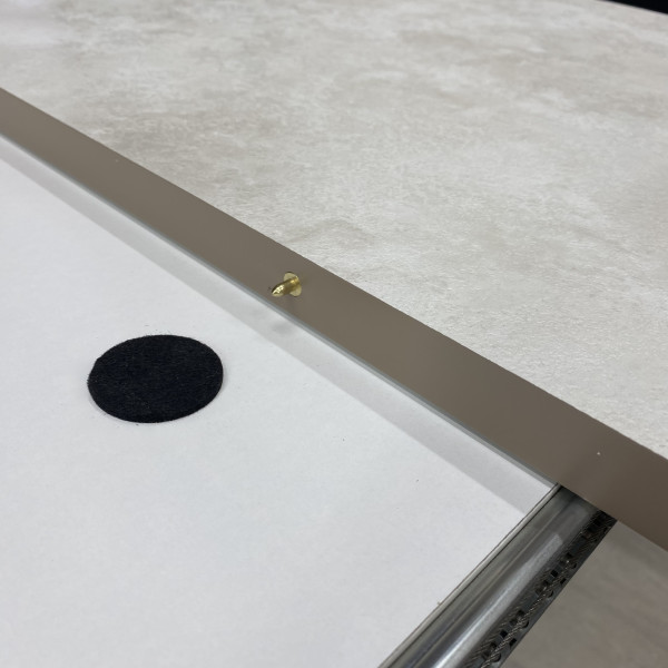 Round folding table HPL NEO made of HPL