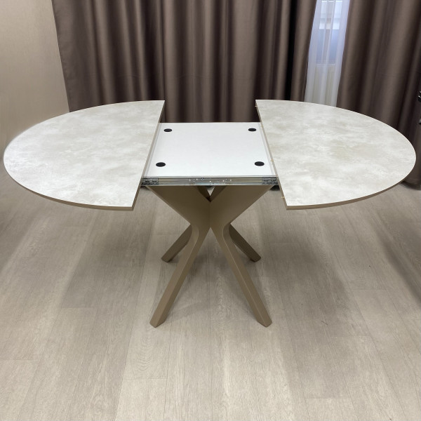 Round folding table HPL NEO made of HPL