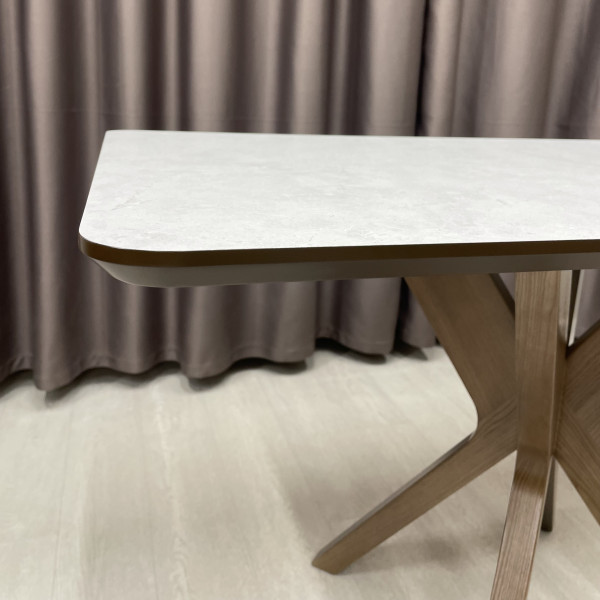 Rectangular folding dining table NEO made of HPL