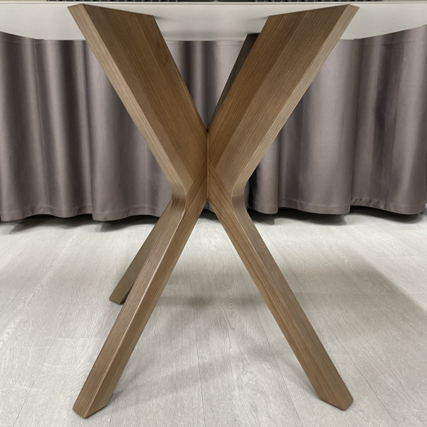 Rectangular folding dining table NEO made of HPL