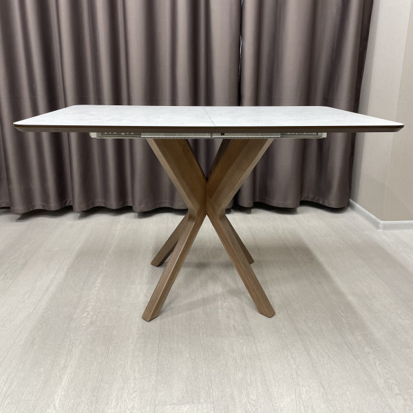 Rectangular folding dining table NEO made of HPL
