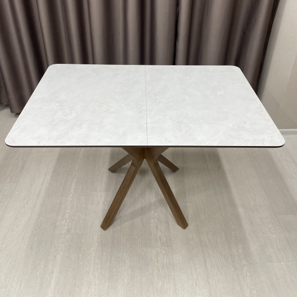 Rectangular folding dining table NEO made of HPL