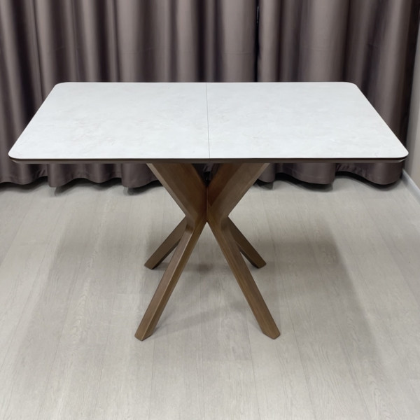 Rectangular folding dining table NEO made of HPL