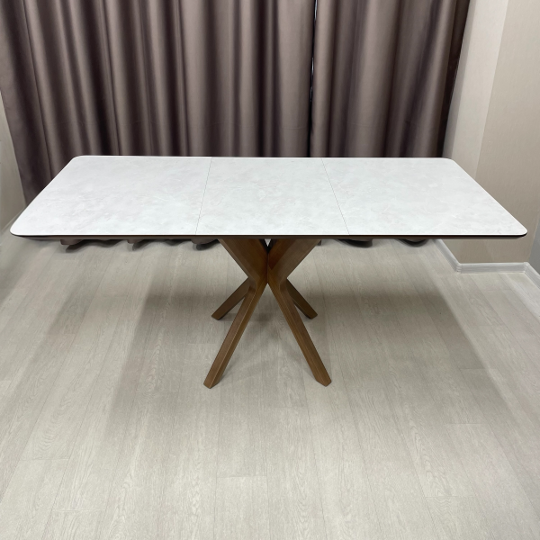 Rectangular folding dining table NEO made of HPL