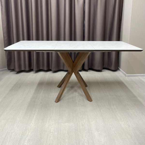 Rectangular folding dining table NEO made of HPL