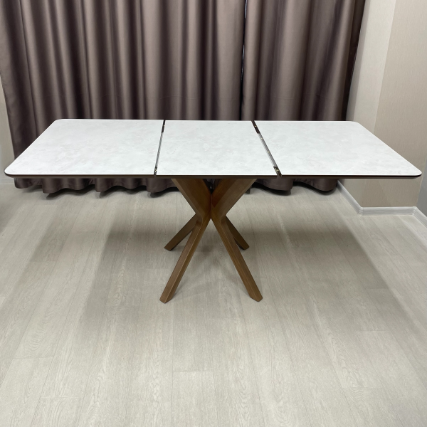Rectangular folding dining table NEO made of HPL