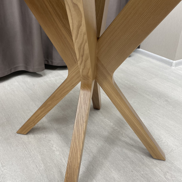 Round folding table HPL NEO made of HPL