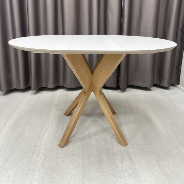 Round folding table HPL NEO made of HPL