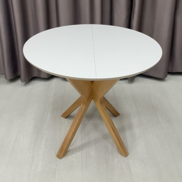 Round folding table HPL NEO made of HPL