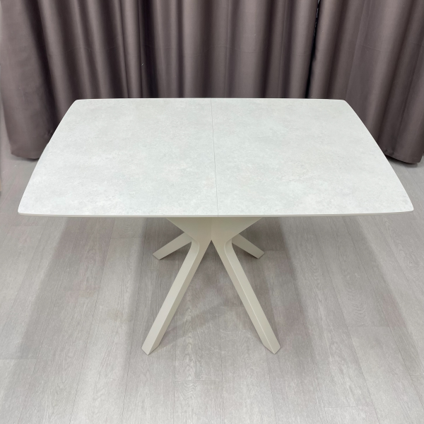 Rectangular folding dining table NEO made of HPL