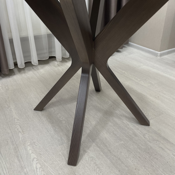 Round folding table HPL NEO made of HPL