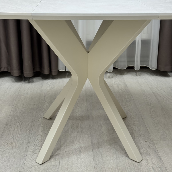 Round folding table HPL NEO made of HPL