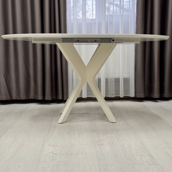 Round folding table HPL NEO made of HPL