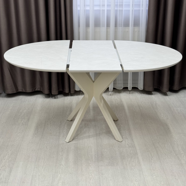 Round folding table HPL NEO made of HPL