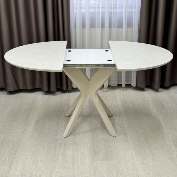 Round folding table HPL NEO made of HPL