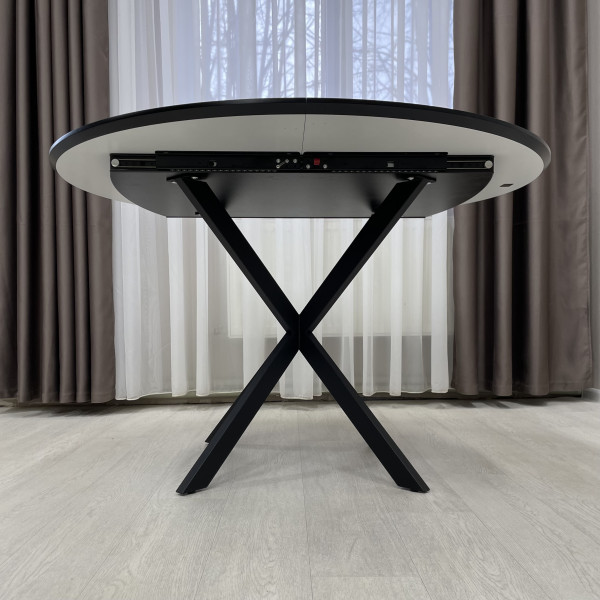  Dining round folding table NEO M made of HPL