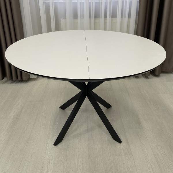  Dining round folding table NEO M made of HPL