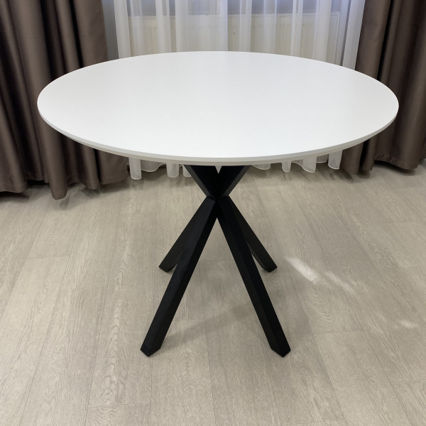  Dining round non-folding table NEO M made of HPL