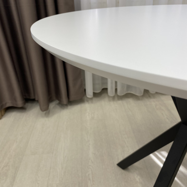  Dining round non-folding table NEO M made of HPL