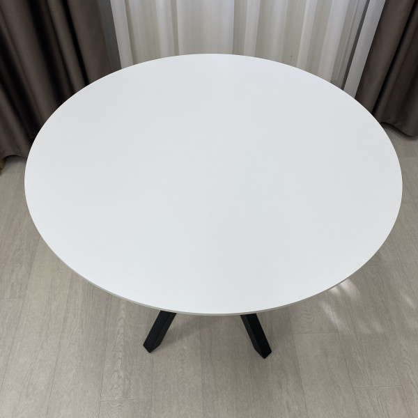  Dining round non-folding table NEO M made of HPL