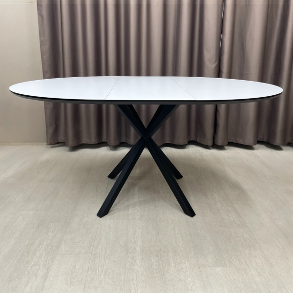  Dining round folding table NEO M made of HPL