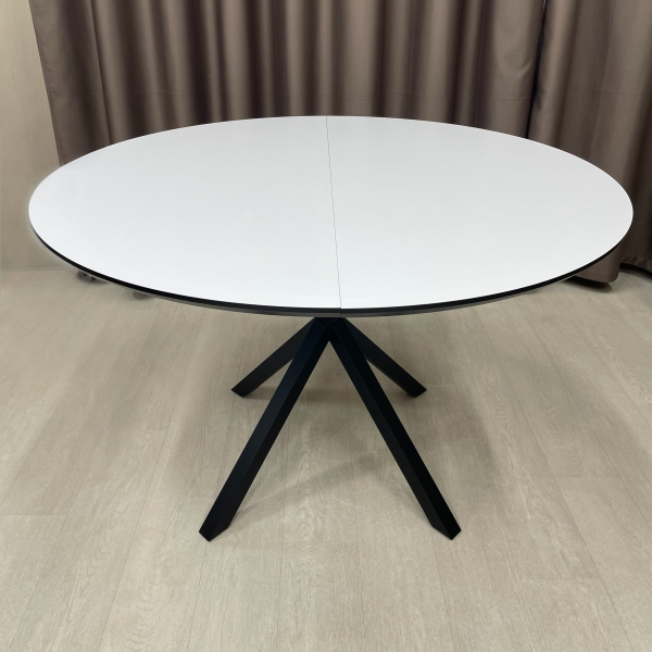  Dining round folding table NEO M made of HPL