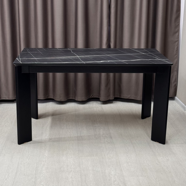 Rectangular folding dining table ONYX made of HPL