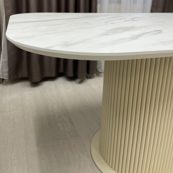 Rectangular folding dining table B-WOOD made of HPL