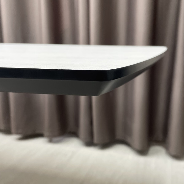 Dining rectangular folding table SHARK made of HPL