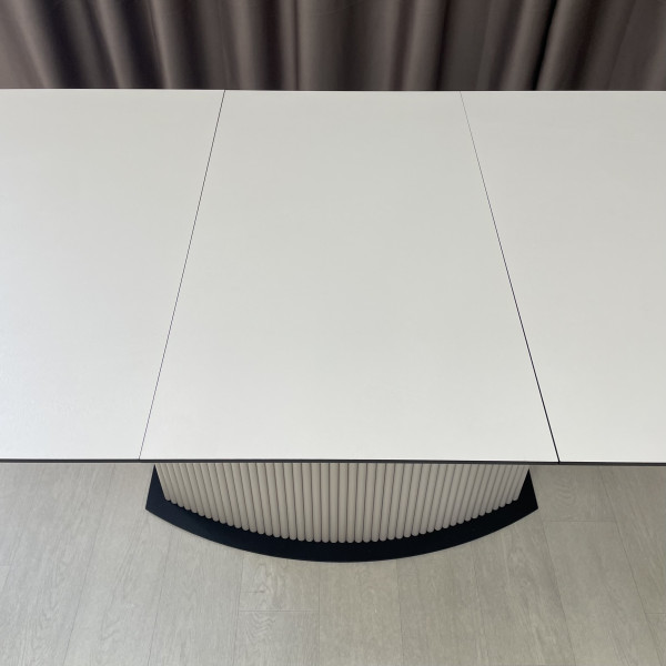 Dining rectangular folding table SHARK made of HPL
