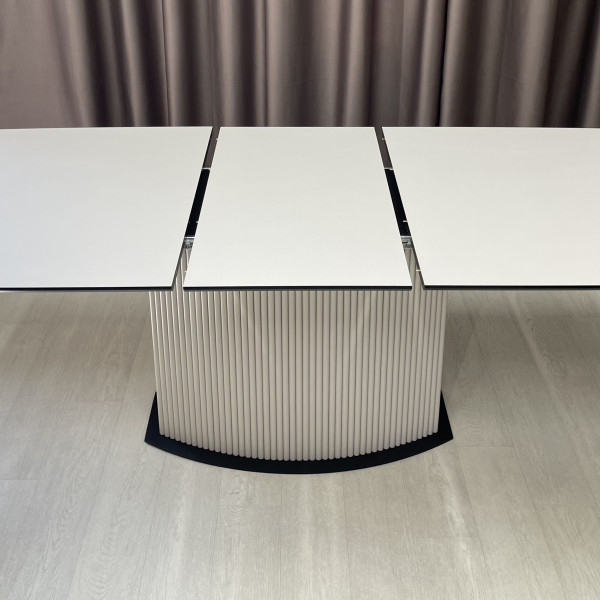 Dining rectangular folding table SHARK made of HPL