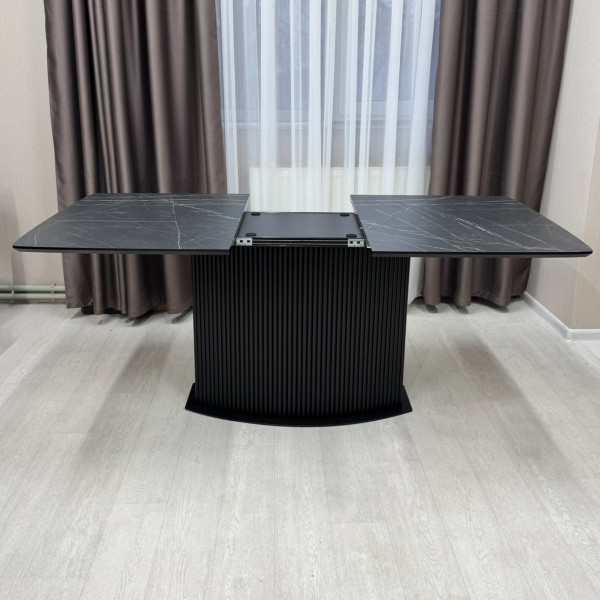 Dining rectangular folding table SHARK made of HPL