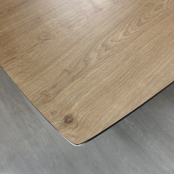 Dining rectangular non-folding table SHARK made of HPL