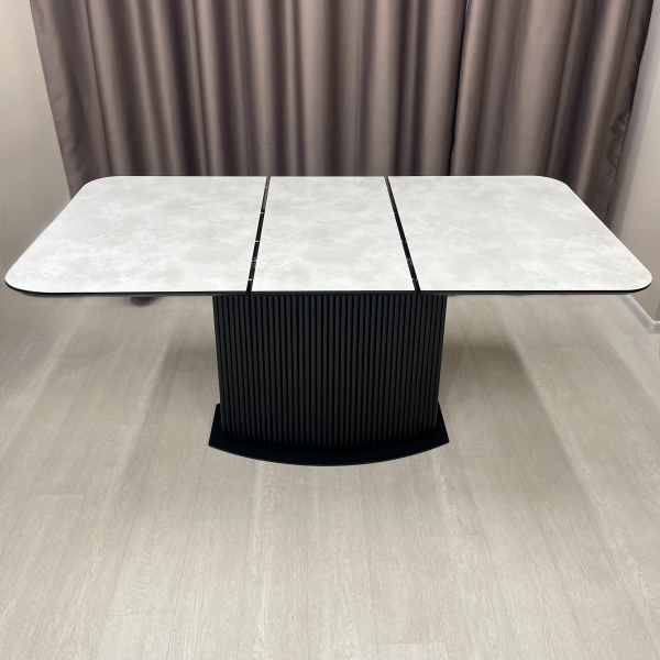 Dining rectangular folding table SHARK made of HPL