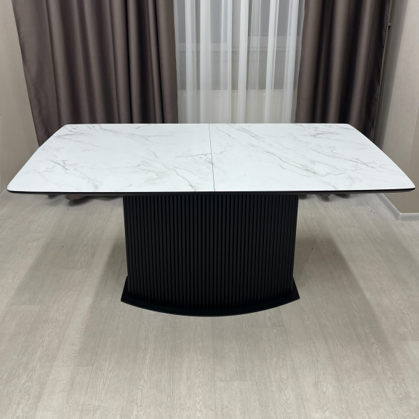 Dining rectangular folding table SHARK made of HPL