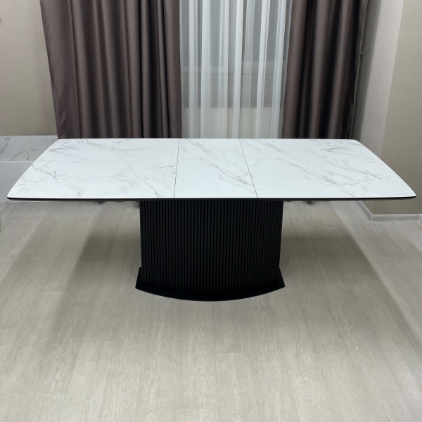 Dining rectangular folding table SHARK made of HPL