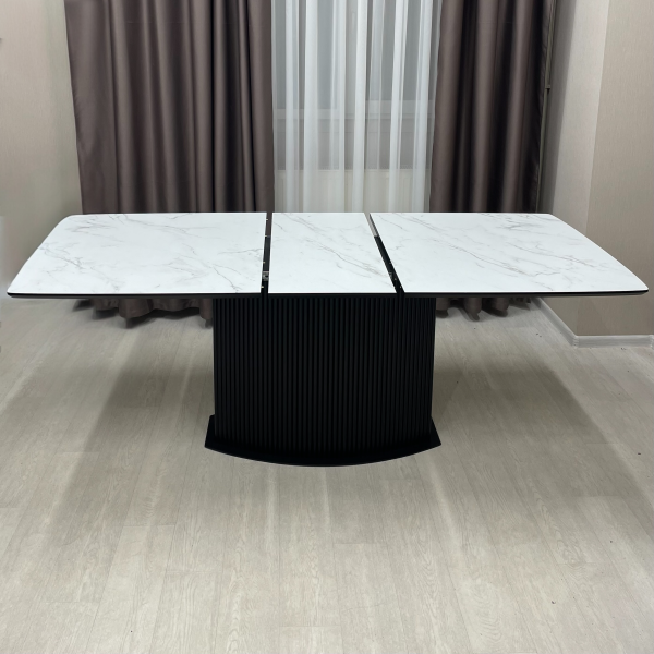 Dining rectangular folding table SHARK made of HPL