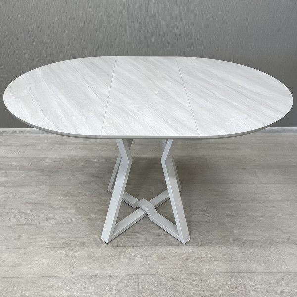  Dining round folding table SIGMA made of HPL