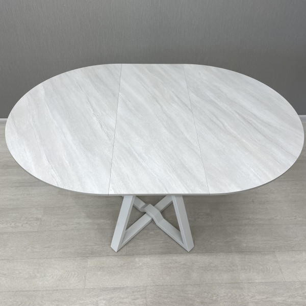  Dining round folding table SIGMA made of HPL