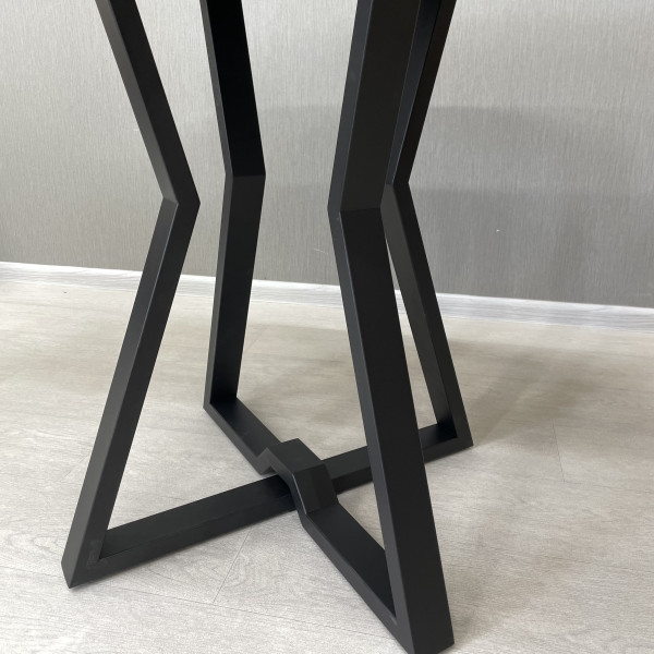  Dining round folding table SIGMA made of HPL