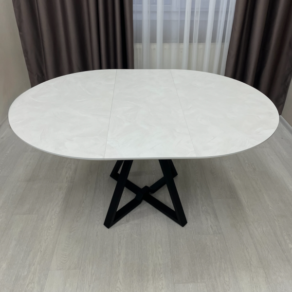  Dining round folding table SIGMA made of HPL