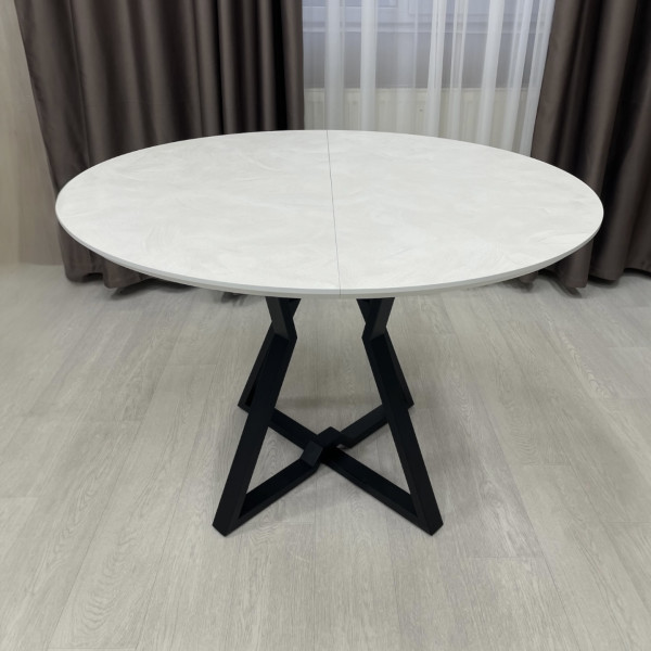  Dining round folding table SIGMA made of HPL