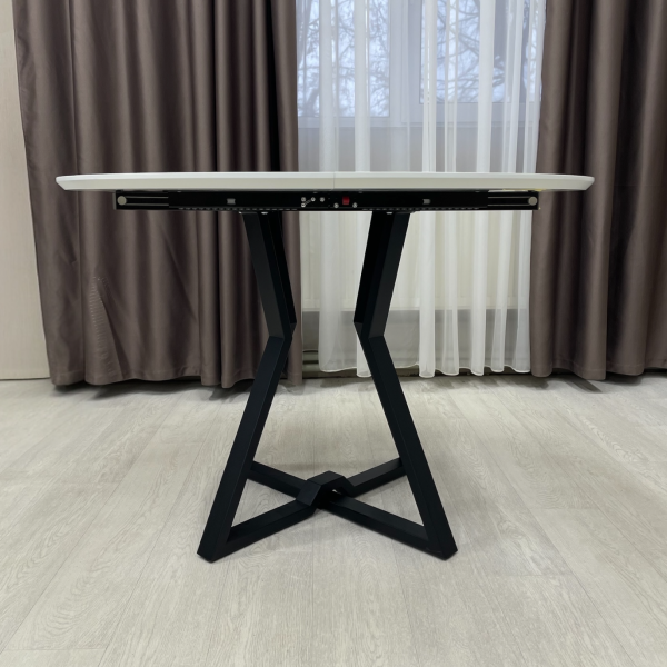  Dining round folding table SIGMA made of HPL