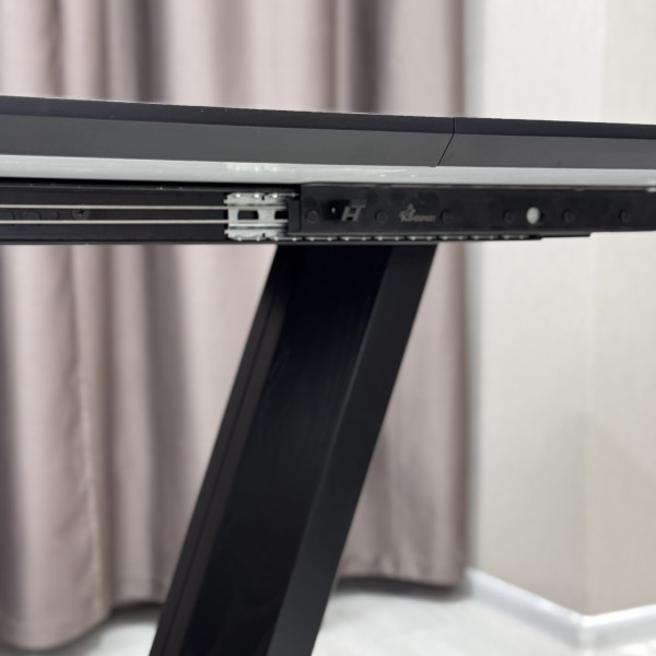 Rectangular folding table U-FORM made of HPL