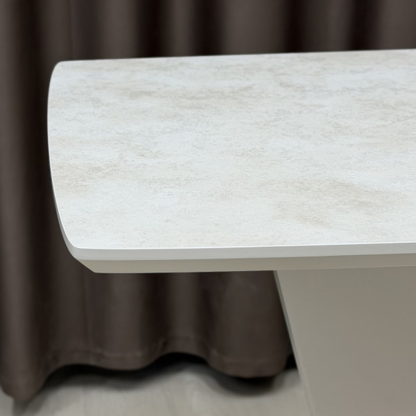 Rectangular folding table V-FORM made of HPL
