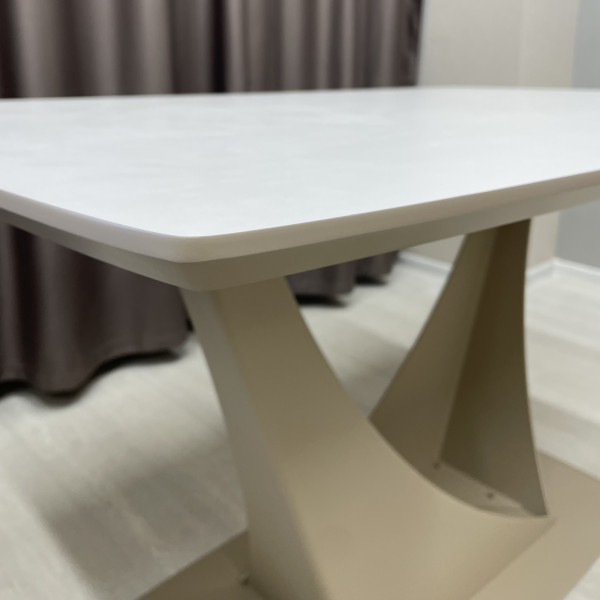 Dining rectangular folding table Voile made of HPL