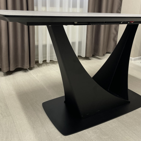 Dining rectangular folding table Voile made of HPL